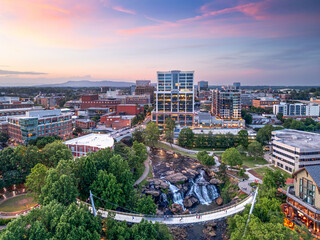 Greenville, South Carolina at Falls Park