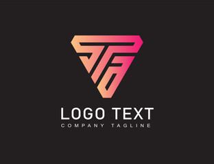 STA initial technology logo designs template, pixel M letter logo
