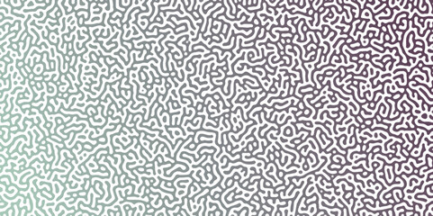 Abstract Reaction-diffusion or Turing pattern natural texture coral purple gradient colour scheme. Linear design with biological shapes. Organic lines in memphis. abstract turing organic wallpaper.	