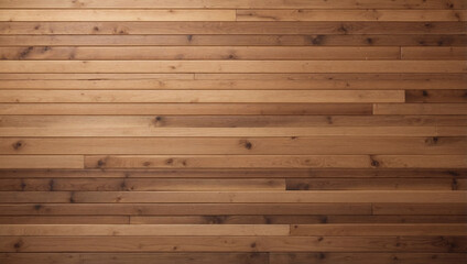 Empty brown wooden floor