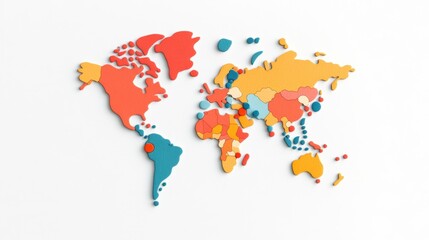 Obraz premium Chart showing the global spread of monkeypox with highlighted countries color-coded map on white background news and statistics 