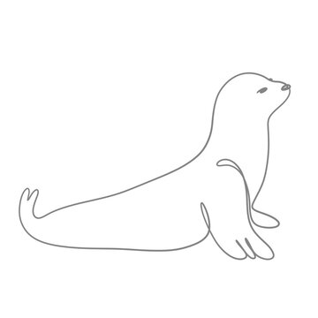 recommend clip art: Line art seal