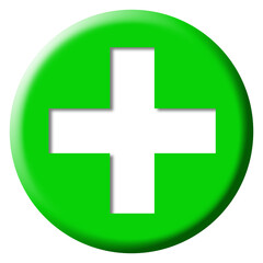 Obraz premium medical cross icon