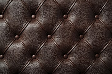 Naklejka premium Classic Brown Leather Background with a Vintage Flair for Projects with a Historical Essence.