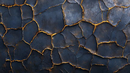 Dark cracked texture.