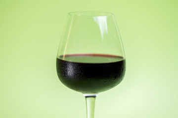 glass of red wine