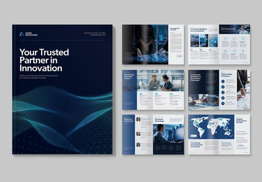 Sales Brochure Template