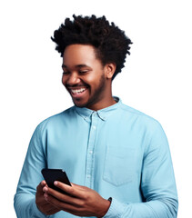 PNG Smiling african American man holding looking smile.