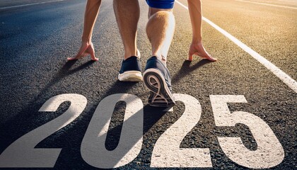 2025, start, new year, challenge, hope, passion, health, running, preparation