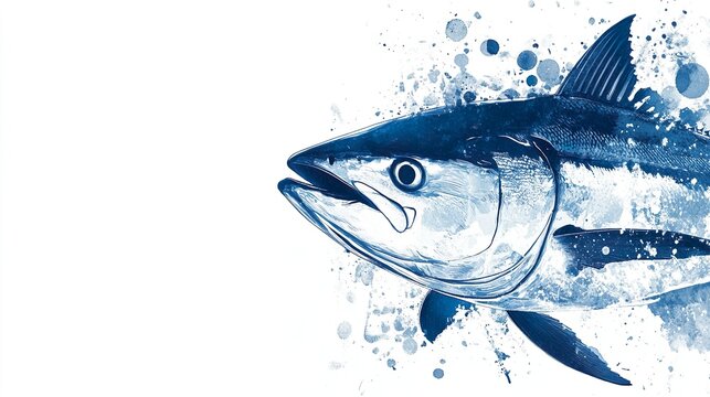 ミナミマグロのイラスト03