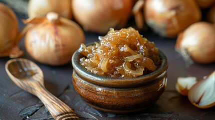 Onion confit