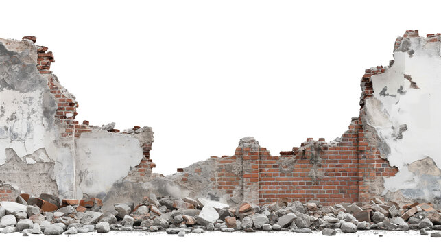 Fototapeta Broken wall