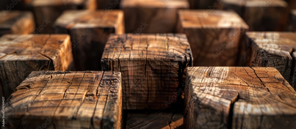 Wall mural learn symbol wooden blocks featuring the phrase it is never too late to learn a businessman s hand a