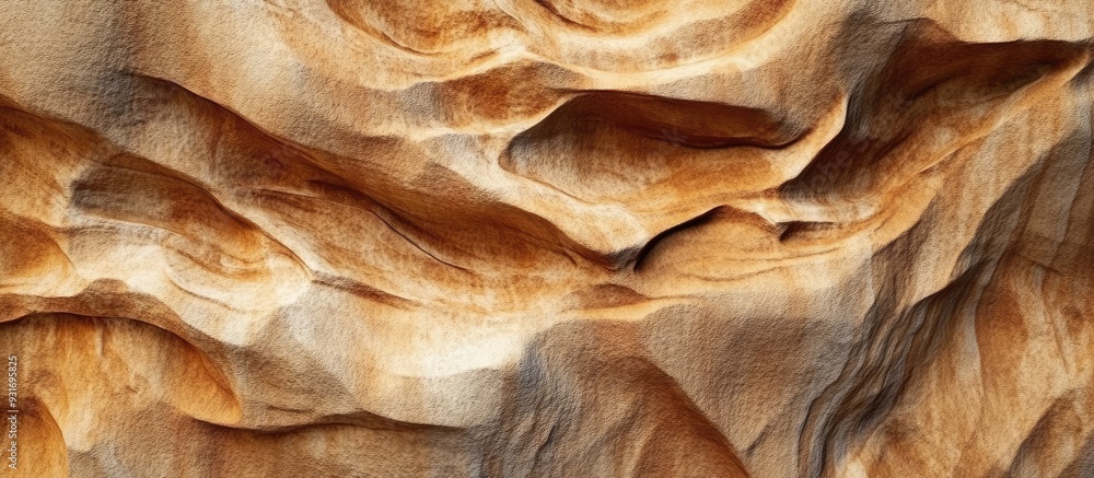 Aufkleber Textured background of sandstone with detailed features. with copy space image. Place for adding text or design