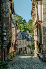Bretagne Dinan street