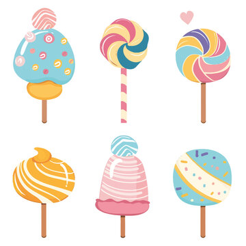 Clipart of Candyland