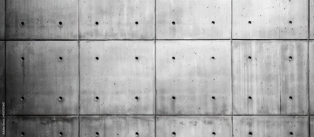 Poster gray wall concrete background design high resolution top view including copy space
