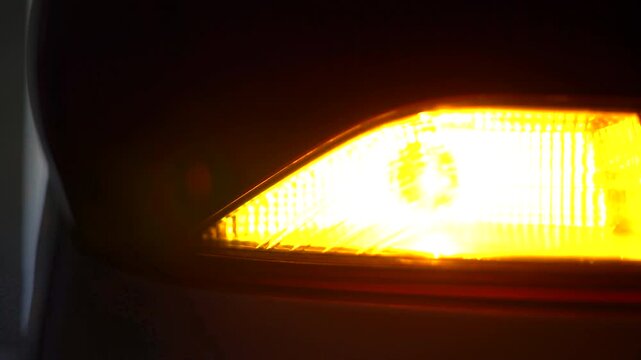 Flashing car reversing lights (hazard lights)