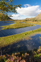 Landscape with lake and mountains 5
