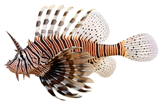 PNG Lion fish aquarium animal water.