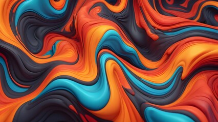 The 3d abstract background.