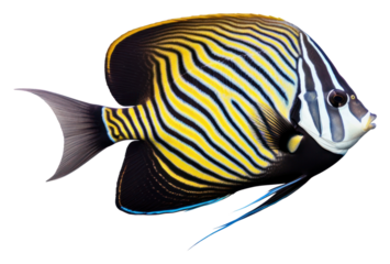 PNG A loyal angel fish animal sea white background.