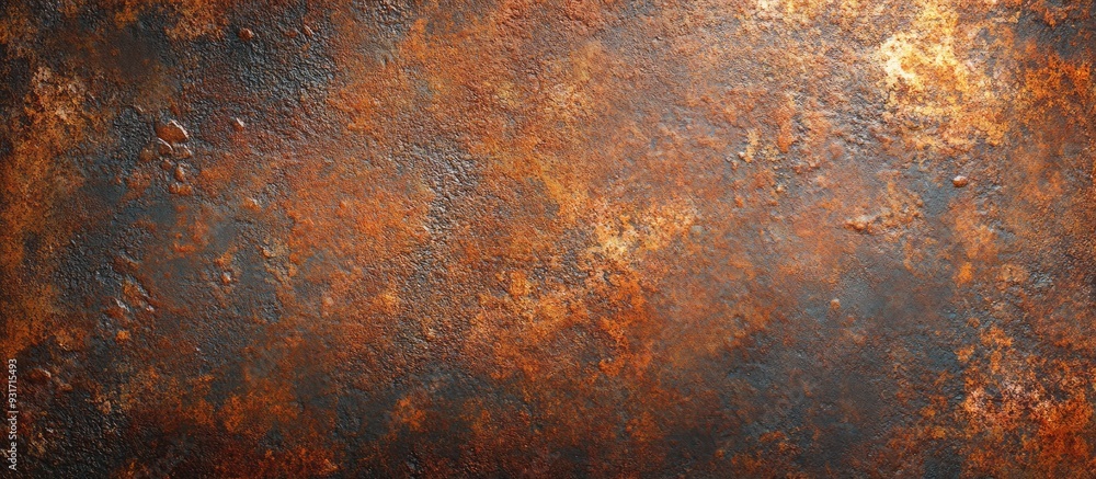 Leinwandbilder Rusty Background with Blank Space. with copy space image. Place for adding text or design