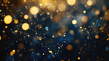 Fototapeta premium Bright, Bokeh-Filled Glittery Background