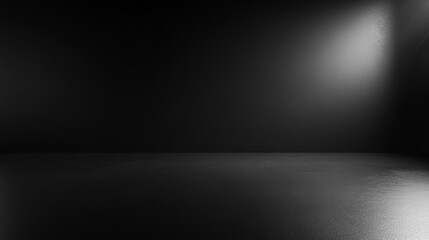 Abstract Light ray or Beam on Black Background.