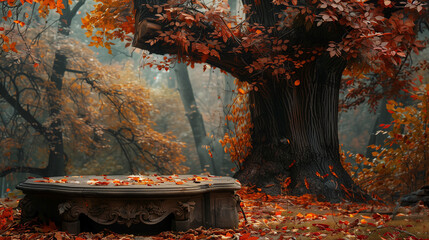 Minimalist Empty Podium for Product Presentation