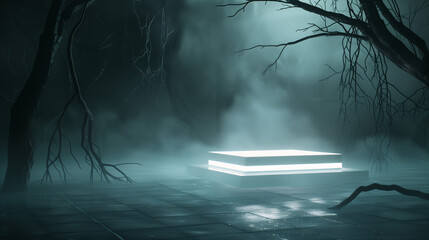 Minimalist Product Display Podium