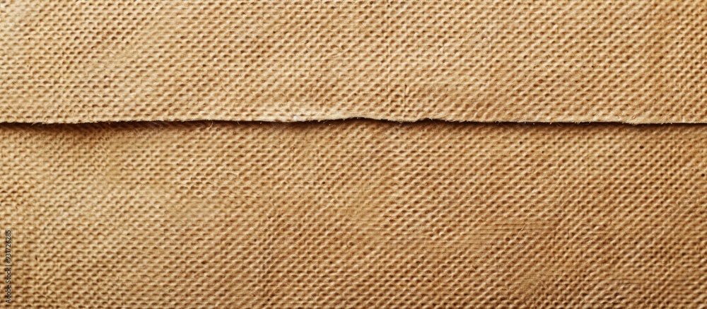 Poster brown kraft paper texture pattern serves as an abstract background that can be used for wallpaper le