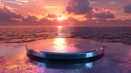 Minimalist Product Display Podium