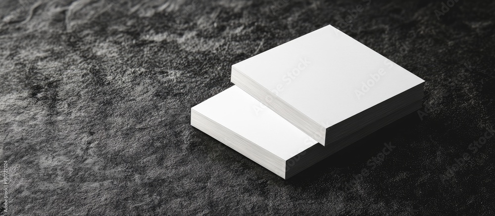 Aufkleber memo card business card featuring clipping paths. with copy space image. Place for adding text or design