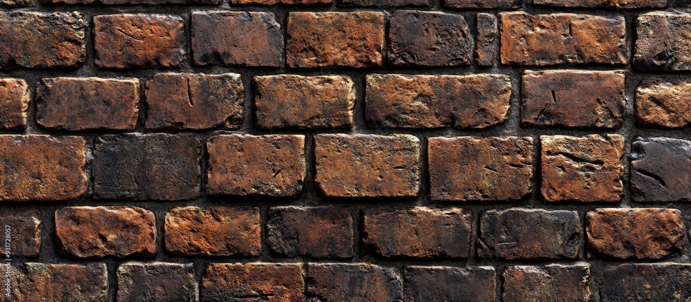 Poster stock photo of brick wall texture. with copy space image. place for adding text or design