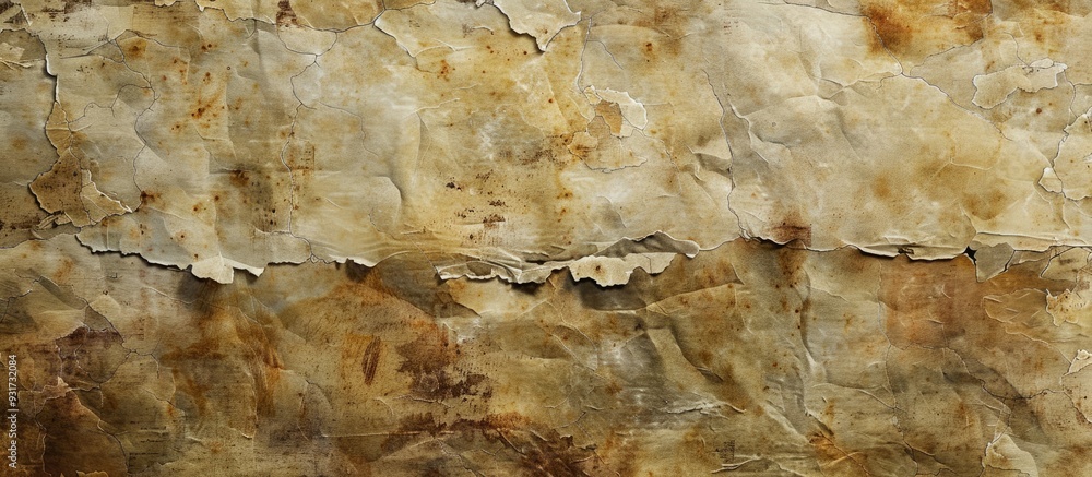 Poster Aged paper texture. with copy space image. Place for adding text or design