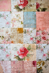 floral patchwork