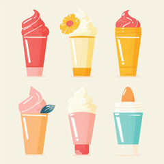 Vector Lip Balm simple and minimal