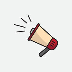 illustration vector graphic of Loadspeakers, icon template, vector template