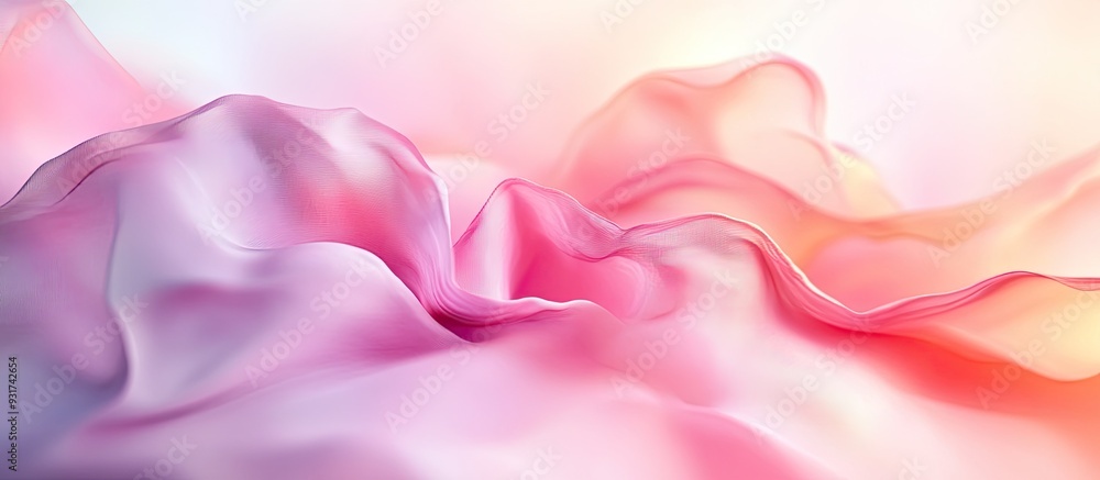 Poster Soft light pink color texture pattern abstract background can be used as wallpaper screen saver brochure cover page or as a background for presentations or articles and it also includes copyspace for