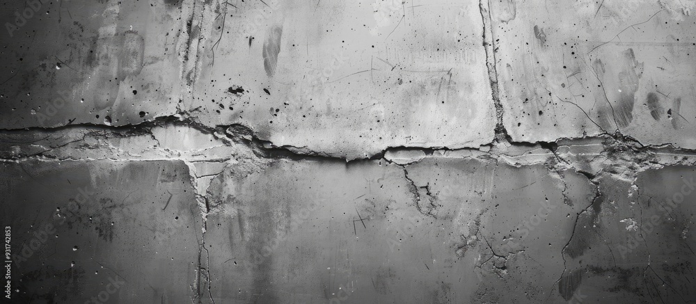 Leinwandbilder Cement scratched floor texture for background. with copy space image. Place for adding text or design