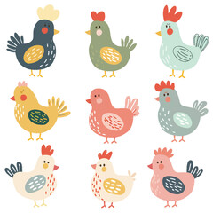 Vector Chicken Tender simple and m