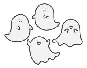 かわいいおばけイラスト