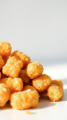 Close Up of Golden Sesame Seed Balls