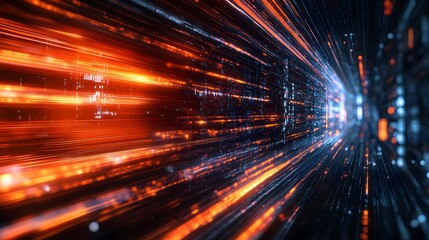 Abstract Digital Tunnel