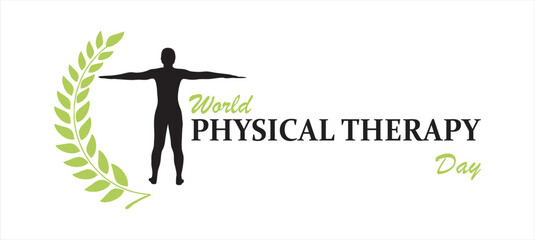 World Physiotherapy (PT) Day. international physiotherapy day. physiotherapy vector illustration. world physical therapy day. World Physical Therapy Day