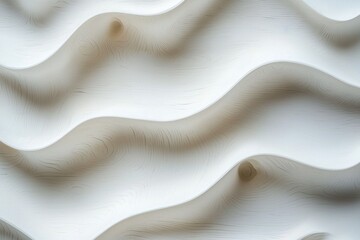 Fototapeta premium Abstract background of white plywood texture created with generative AI