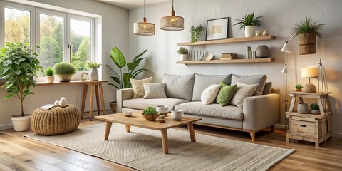 Step into a haven of tranquility, characterized by soothing colors, natural fibers, and an atmosphere of calm, where worries fade and the senses relax.