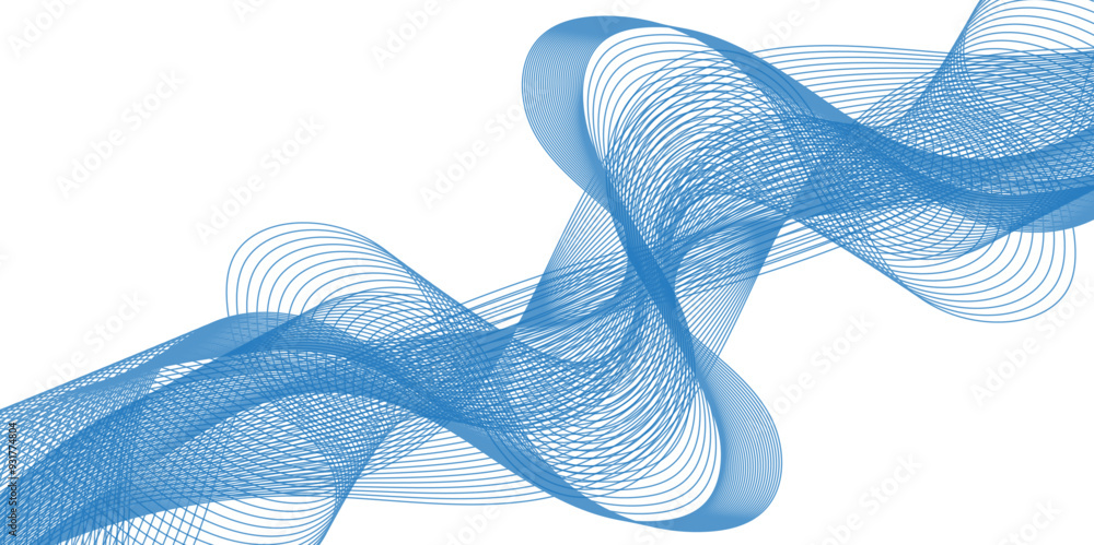 Poster abstract background with waves for banner. web banner size. abstract wave element for design. elemen