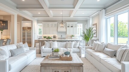 Modern Minimalism. Elegant and practical home interior design